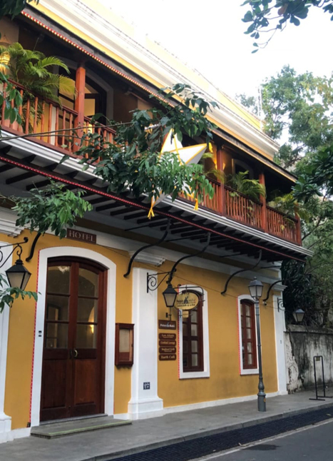 pondicherry french colony buildings